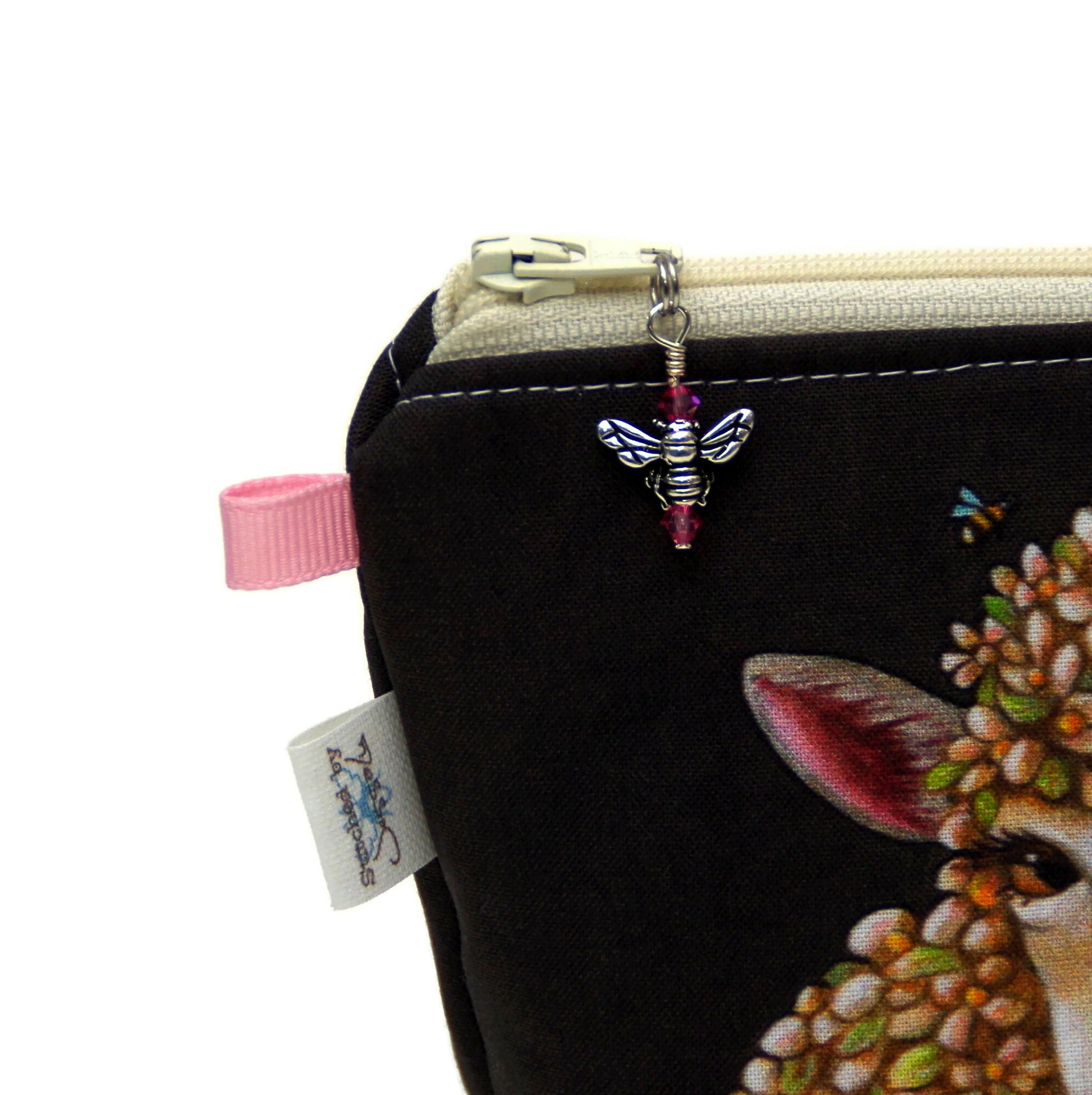 Floral Sheep Portrait - Mini Wedge