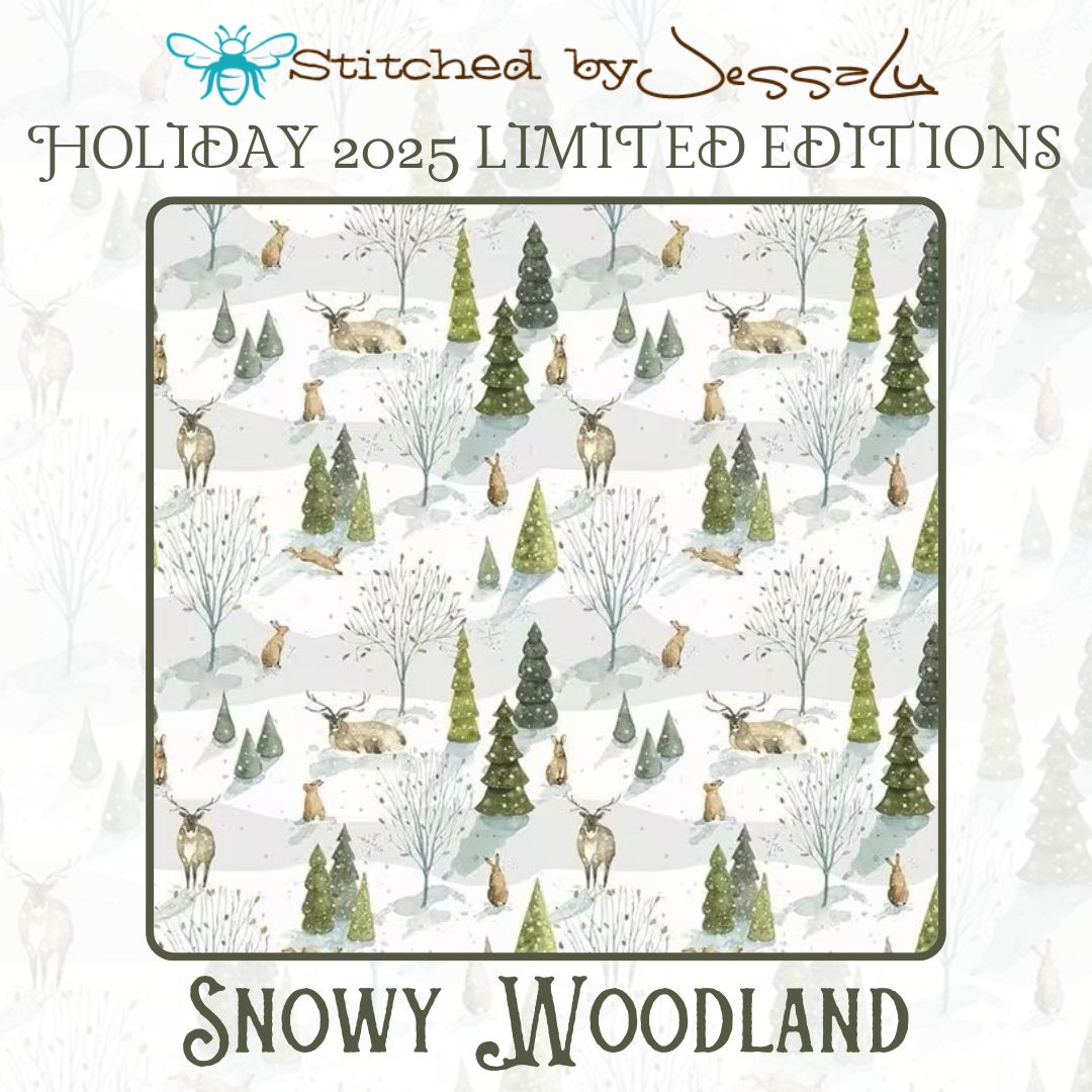 Limited Edition Club - 2025 Holiday - Snowy Woodland - Tall Wedge in Snowy Woodland Limited Edition