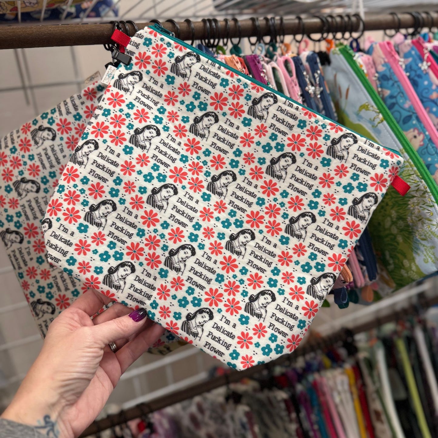 I'm a Delicate F*cking Flower - Tall Wedge